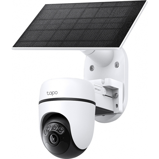 Telecamera Tapo TC90 Kit P&T 2K 3MP Ricarica Solare Notturna Colori IP65