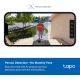Telecamera sicurezza Wifi esterna Tapo TC80 con batteria risoluzione 1080P IP65