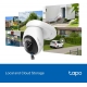 Telecamera Smart 2K Motorizzata a Batteria e Solare Wi-Fi Tapo TC92 KIT