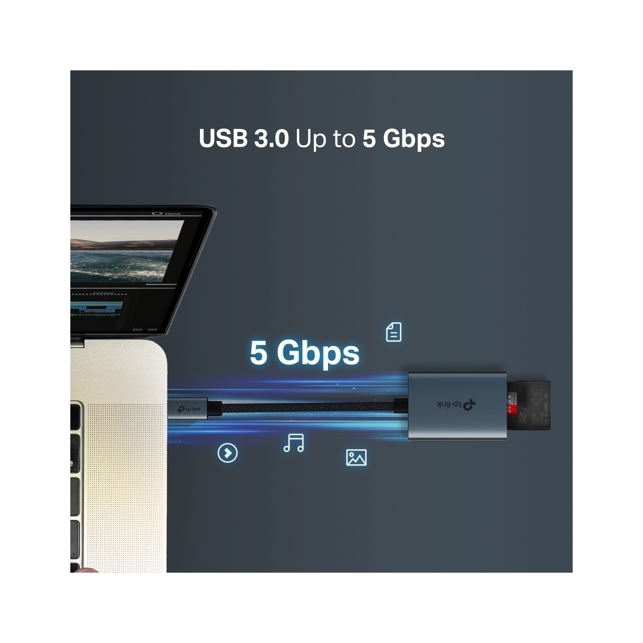 Lettore Di Schede USB-C 3 In 1 Vszapower - MicroSD, SD, USB Per IPhone E Android