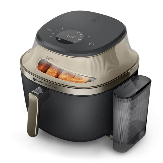 Philips Airfryer Serie 5000 7.2L con Cottura a Vapore NA543/00 Friggitrice ad Aria
