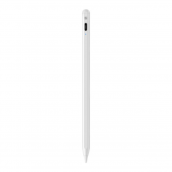 Penna Touch Attiva Magnetica Bianca per Dispositivi con Schermo Capacitivo