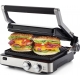 ARIETE GRILL&TAST 1918 Grill Elettrico Piastra Antiaderente Acciaio 5 Livelli